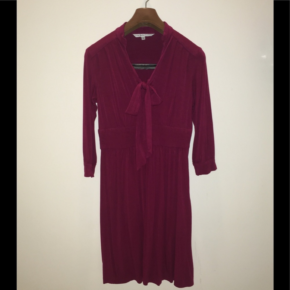 Trina Turk plum dress
